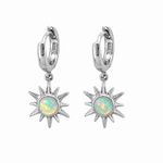 SUN オパール ピアス