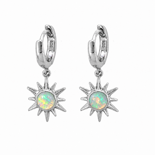 SUN オパール ピアス