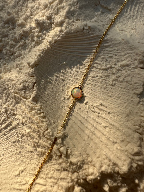 "BALANCE" Opal Bracelet – Gold Vermeil (2.5 Microns) on 925 Sterling Silver
