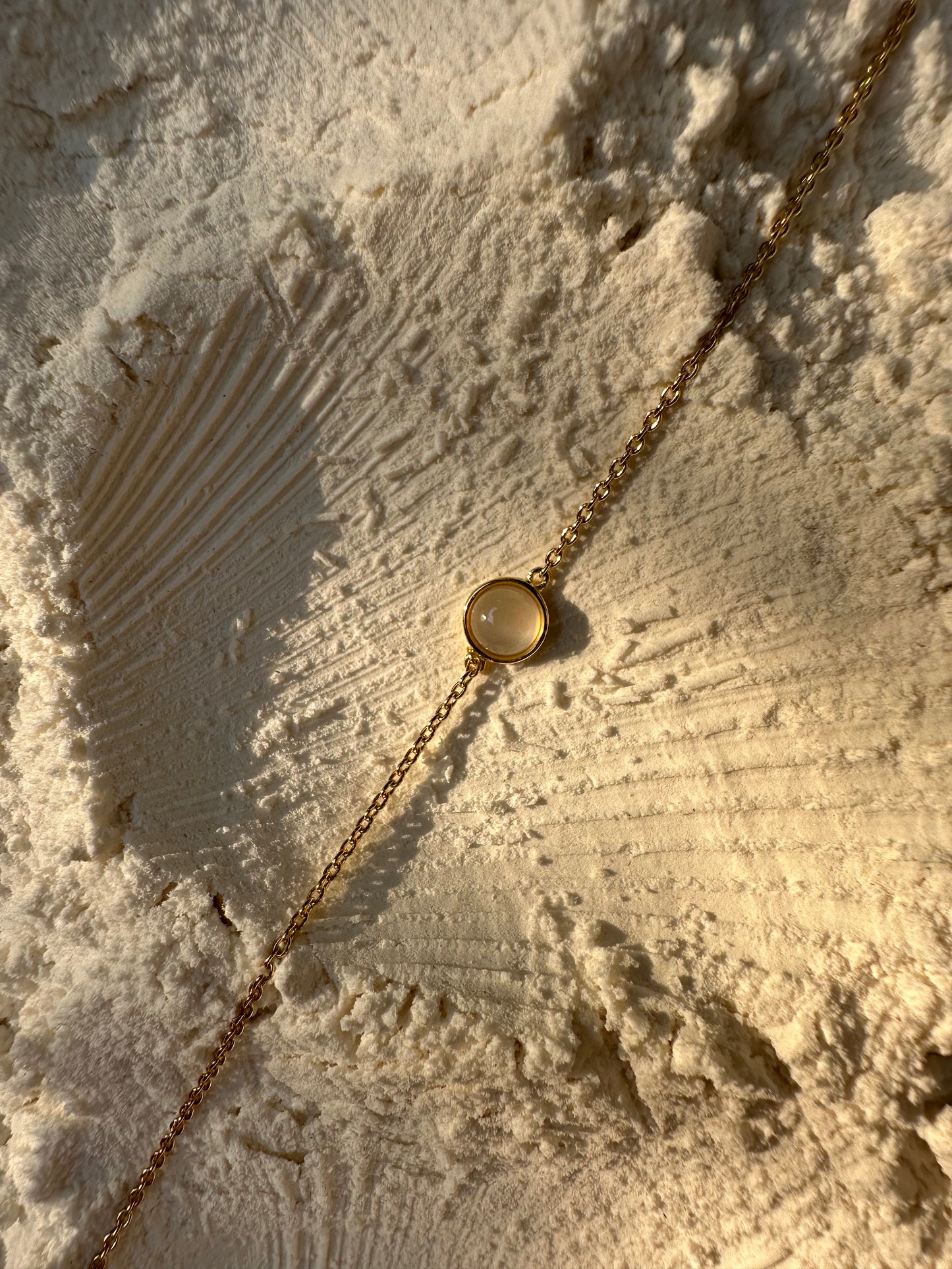 BALANCE Moonstone Bracelet – Gold Vermeil (2.5 Microns) on 925 Sterling Silver